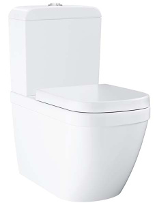 Напольный унитаз Grohe Euro Ceramic 39338000 безободковый, белый
