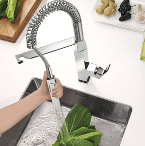 Смеситель для кухонной мойки Grohe Eurocube 31395000 / 31395DC0, хром