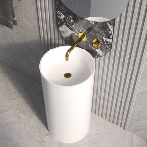 Умывальник Whitecross Altar белый матовый Solid Surface