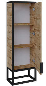 Пенал 1Marka Grunge Loft 35Н/П 1д дуб вотан