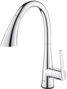 Смеситель для кухонной мойки Grohe Zedra Touch 30219002 / 30219DC2 сенсорный, хром