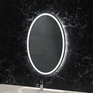 Зеркало Пекам Vesta1 с сенсором + часы, 60х80