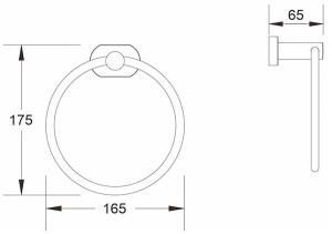 Держатель для полотенец Shevanik SG5106