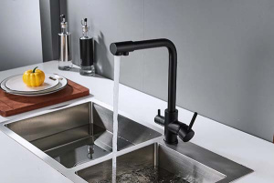 Смеситель для кухонной мойки Shevanik S328H с подключением к фильтру воды