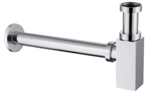 Сифон для умывальника Abber Rechteck AF0031 / AF0031NG, хром