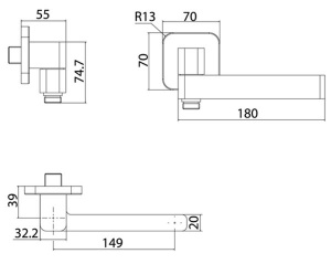 Излив Iddis Slide SLISB0Si63