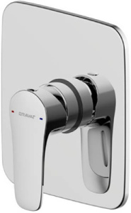 Смеситель скрытого монтажа Bravat Sourse PB8173218CP-ENG (1 функция), хром