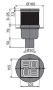 Душевой трап AlcaPlast APV2