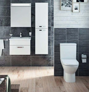 Напольный унитаз Vitra S50 9798B003-7201 (сиденье Soft Close), белый