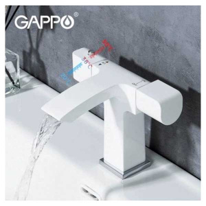 Смеситель для умывальника Gappo G1007-50 термостатический