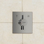 Смеситель встраиваемый Hansgrohe DuoTurn E 75417000 (2 функции)