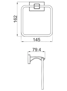 Держатель для полотенец Gappo G0704