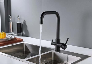 Смеситель для кухонной мойки Shevanik S228H с подключением к фильтру воды