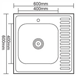 Кухонная мойка Ledeme L76060-L / L76060-R