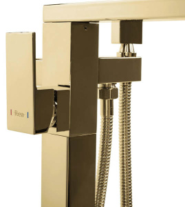 Смеситель для ванны Rea Tery gold REA-B5306 / gold matt REA-B5307 напольный