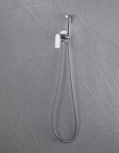 Смеситель встраиваемый Abber Weiss Insel AF8025 с гигиеническим душем