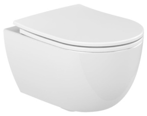 Подвесной унитаз CeraStyle Bella Vortex Торнадо HC00507PN00, белый