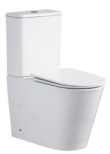 Напольный унитаз Cerutti Piera Tornado CT10560 безободковый с крышкой Soft Close, белый