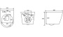 Подвесной унитаз Grado GD-W201R