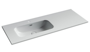 Умывальник CeramicaNova Element CN7006L / CN7006R, 121x47 L
