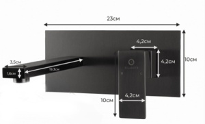 Смеситель встраиваемый Filarete Fing FL4040BG для умывальника
