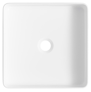 Умывальник Wellsee FreeDom 2.0 323001000 / 323006000 / 323002000 / 323009000, 30х30, белый глянцевый
