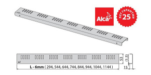Решетка для душевого трапа AlcaPlast Dream-550L / 650L / 750L / 850L / 950L, 54.4 см