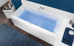 Квариловая ванна Villeroy & Boch Squaro Edge 12