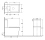 Напольный унитаз SantiLine SL-5017MB