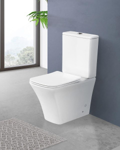 Напольный унитаз BelBagno Marmi BB052CPR безободковый, белый