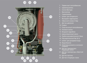 Конденсационный газовый котел E.C.A. Proteus Premix 24 HST