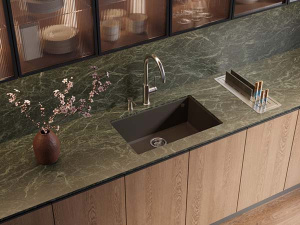 Смеситель для кухонной мойки Omoikiri Okawa 2 Plus-BN с подключением к фильтру воды