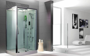 Душевая кабина Timo Puro Swing Door H-511, 120x90, прозрачный