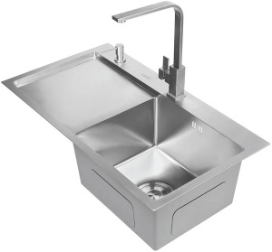 Кухонная мойка Avina HM7843 с коландером и дозатором