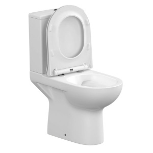 Напольный унитаз Cersanit Street Fusion New Clean On 011 (S-KO-SFU011-3/5-COn-S-DL-w), белый