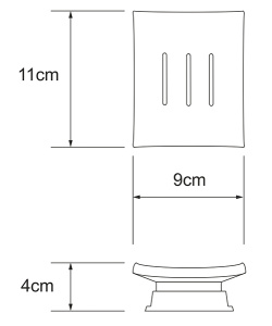 Мыльница Wasserkraft Amper K-5429BLACK