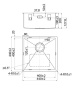 Кухонная мойка Iddis Edifice EDI44B0i77