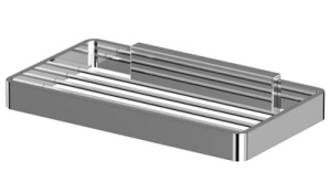 Мыльница Whitecross Cubo CU2424CR / CU2424NIB, хром