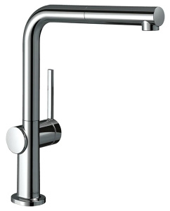 Смеситель для кухонной мойки Hansgrohe Talis M54 72808000 с выдвижным изливом