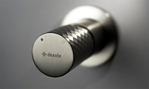 Смеситель встраиваемый Deante Silia Hexa Steel BHS F18P для ванны и душа