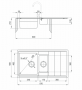 Кухонная мойка Deante Bolero ZHB-0513