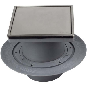 Душевой трап Pestan Confluo Standart Vertical Plate 2 in 1 with flange, 10х10 см