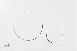 Кнопка для инсталляции Alca Plast M670 / M671 / M672, белый глянцевый