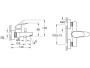 Смеситель для ванны Vitra Flow Round A43057EXP