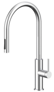 Смеситель для кухонной мойки Paulmark Senso Se215180-BS / Se215180-CR, хром