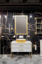 Зеркало Boheme Vallessi Dolce 567-G Gold