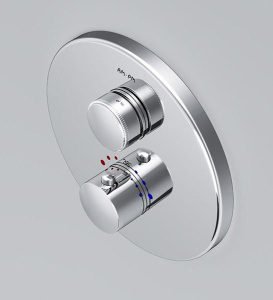 Смеситель встраиваемый AM.PM Inspire V2.0 TouchReel F50A75700 термостатический, хром