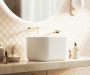 Умывальник Whitecross Lazurit белый матовый Solid Surface