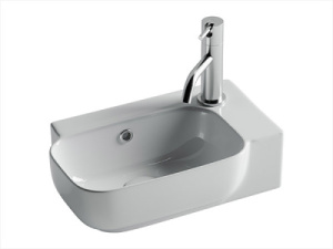 Умывальник CeramicaNova Element CN6074L / CN6074R, 40x25 L