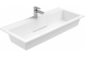 Комплект мебели Aquanet Алвита 90 / 100, 100, белый глянец